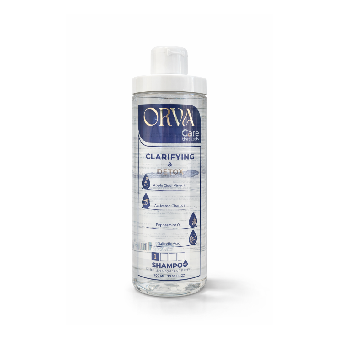 ORVA Care Clarifying & Detox Shampoo – 700ML