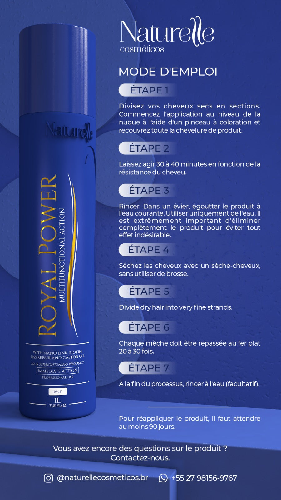 ROYAL POWER Hair Protein Treatment 1L