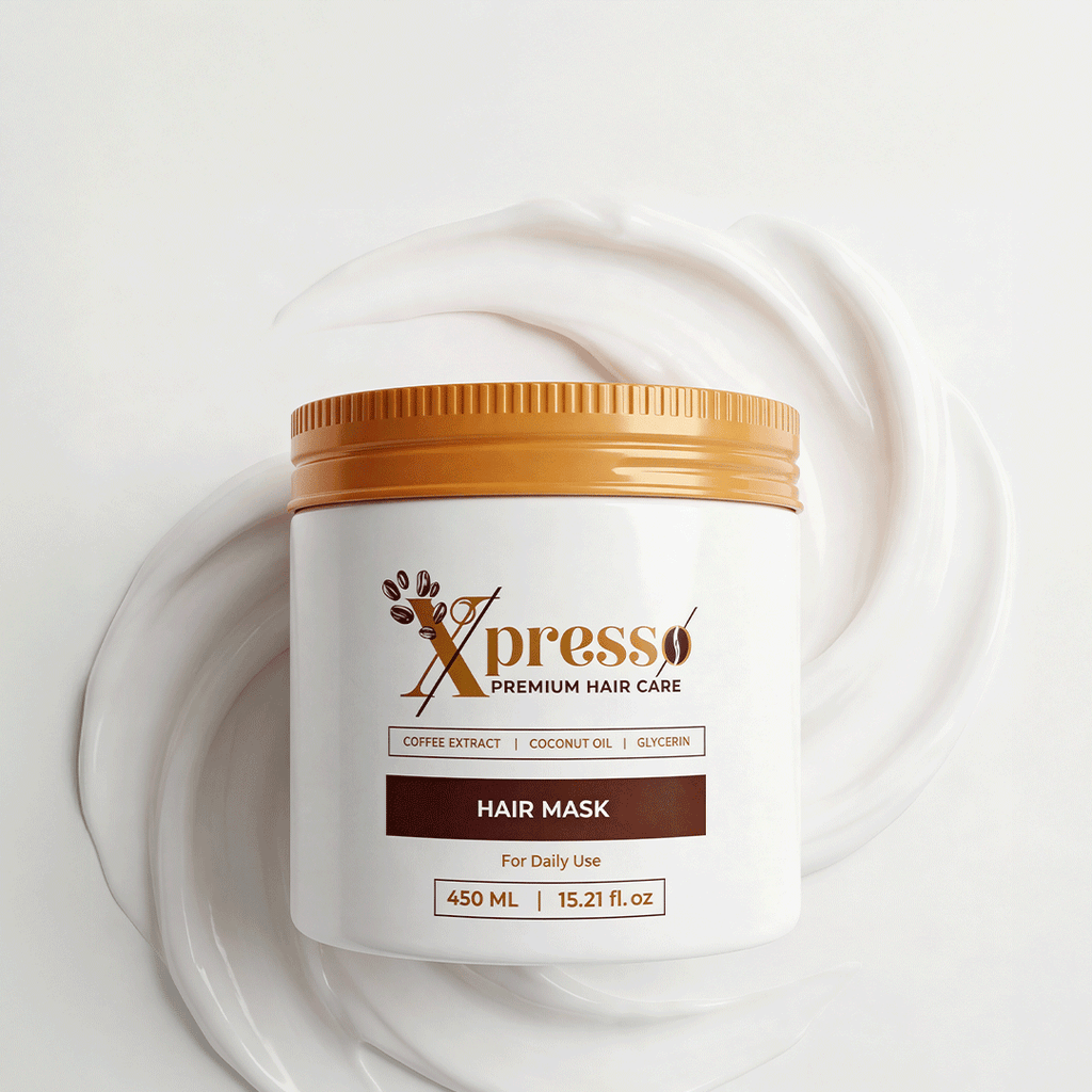 Xpresso Hair Care Set 4 Products Shampoo, Conditioner, Mask And Sarum